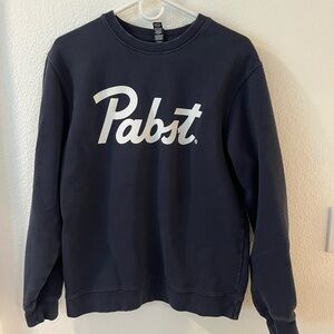 Pabst Navy Crewneck